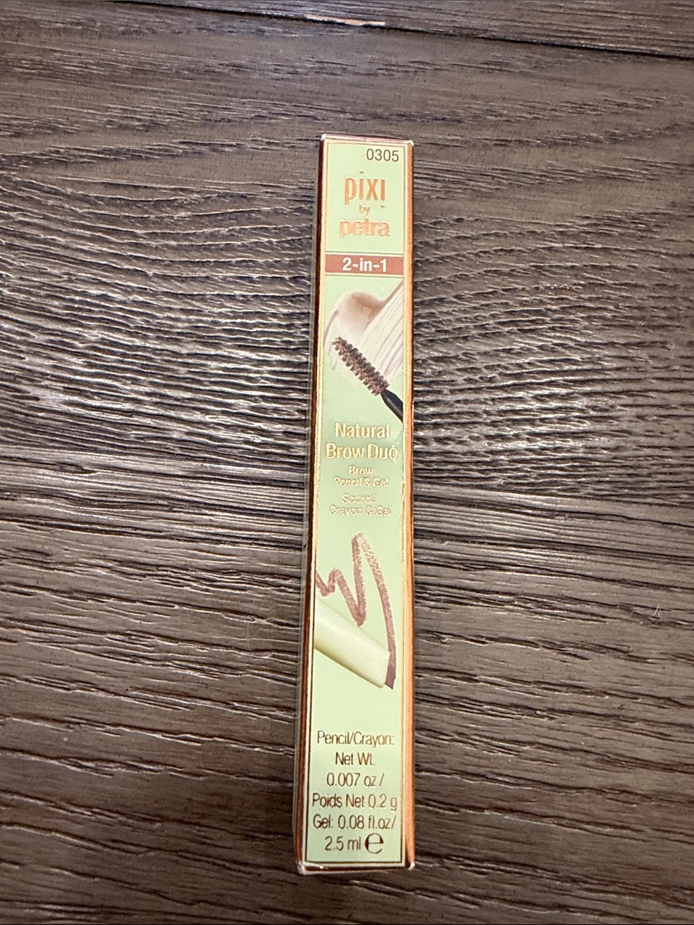 Pixi Natural Brow Duo - Light Brown Shade